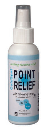 Topical Pain Relief Point Relief® ColdSpot™ 0.06% - 12% Strength Menthol / Methyl Salicylate Spray 4 oz.