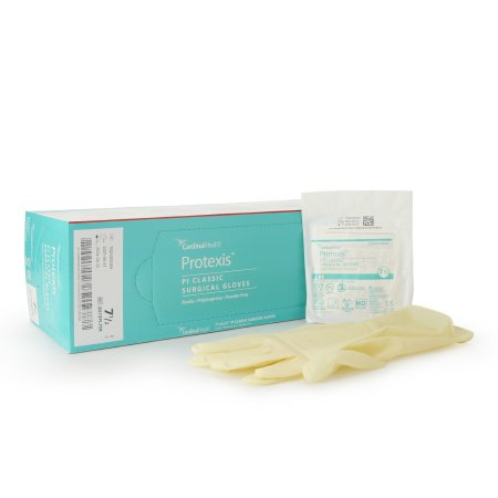 Surgical Glove Protexis™ PI Classic Size 7.5 Sterile Polyisoprene Standard Cuff Length Smooth Ivory Not Chemo Approved