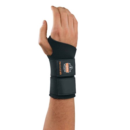 Wrist Support ProFlex® 670 Ambidextrous Double Strap Neoprene Left or Right Hand Black Medium