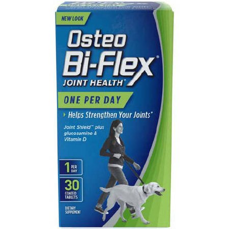 Joint Health Supplement Osteo-Bi-Flex® Vitamin D / Glucosamine 400 IU - 1500 mg Strength Caplet 30 per Bottle