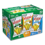 Veggie Straws, Cheddar Cheese/Sea Salt/Zesty Ranch, 1 oz Bag, 30 Bags/Carton, Ships in 1-3 Business Days