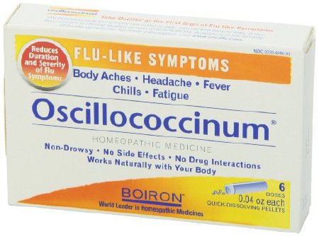 Cold and Cough Relief Oscillococcinum® 200 CK HPUS Strength Sublingual Pellet 6 per Box