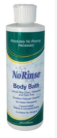 Rinse-Free Body Wash No Rinse® Body Bath Liquid 8 oz. Bottle Scented