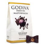 Masterpieces Dark Chocolate, Dark Chocolate Ganache Heart, 13.4 oz Bag, Ships in 1-3 Business Days