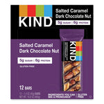 Nuts and Spices Bar, Salted Caramel and Dark Chocolate Nut, 1.4 oz, 12/Pack