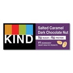 Nuts and Spices Bar, Salted Caramel and Dark Chocolate Nut, 1.4 oz, 12/Pack