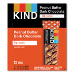 Plus Nutrition Boost Bar, Peanut Butter Dark Chocolate/Protein, 1.4 oz, 12/Box