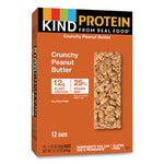 Protein Bars, Crunchy Peanut Butter, 1.76 oz, 12/Pack