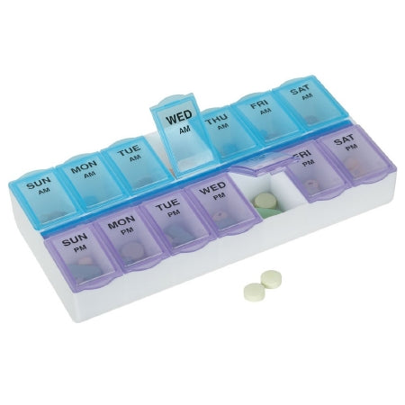 Pill Organizer 7 Day 2 Dose