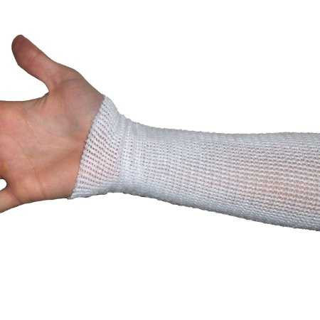 Compression Stockinette EdemaWear® Medium White Wrist to Shoulder / Foot to Groin