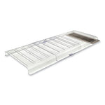 Under Furniture Air Deflector, 11 x 20 x 1.25, Clear