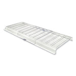 Under Furniture Air Deflector, 11 x 20 x 1.25, Clear