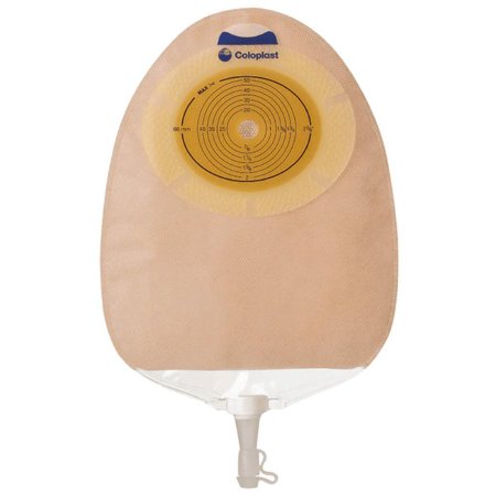 Urostomy Pouch SenSura® One-Piece System 10-3/8 Inch Length, Maxi 3/8 to 3 Inch Stoma Drainable Flat, Pre-Cut