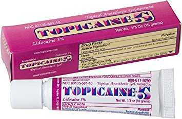 Topical Pain Relief Topicaine® 5% Strength Lidocaine Topical Gel 10 Gram