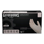 Latex Disposable Gloves, Powder-Free, 4 mil, Small, Ivory, 100 Gloves/Box, 10 Boxes/Carton