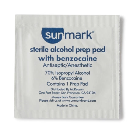 Sting and Bite Relief sunmark® Pad Individual Packet