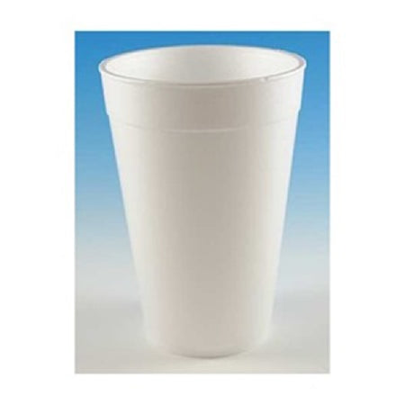 Drinking Cup WinCup® 32 oz. White Styrofoam Disposable