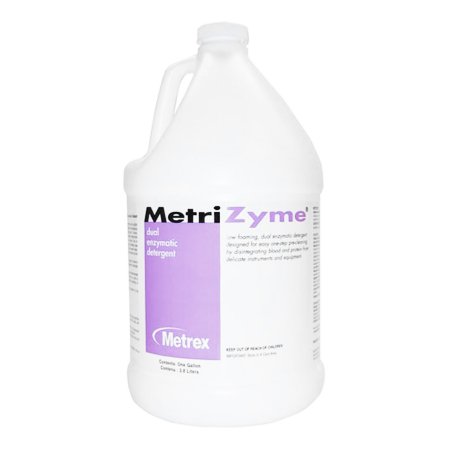 Dual Enzymatic Instrument Detergent MetriZyme® Liquid RTU 1 gal. Jug Mint Scent