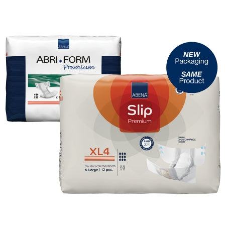 Unisex Adult Incontinence Brief Abri-Form™ Premium XL4 X-Large Disposable Heavy Absorbency