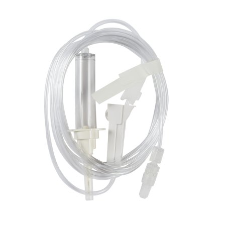 IV Pump Set Z-800 Pump Without Ports 20 Drops / mL Drip Rate Without Filter 105 Inch Tubing Solution