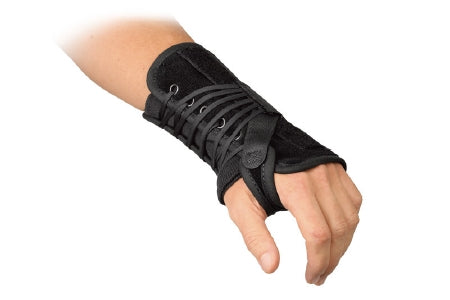 Wrist Brace Breg® Aluminium / Felt / Suede Left Hand Black One Size Fits Most