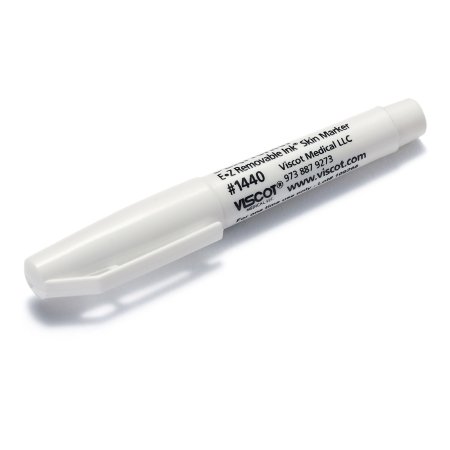 Mini Aesthetic Skin Marker EZ Removable Ink® White Regular Tip Without Ruler NonSterile