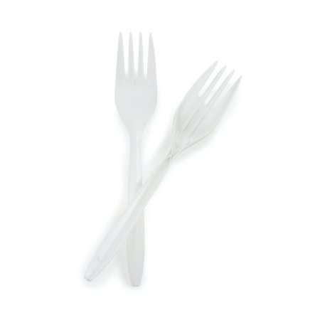 Fork McKesson Medium Weight White Polypropylene