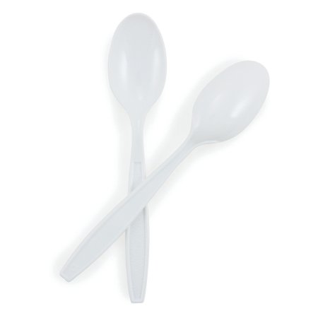 Spoon McKesson Heavy Weight White Polypropylene