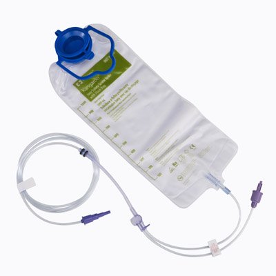 Enteral Feeding Pump Spike Bag Set Kangaroo™ Joey 1000 mL DEHP-Free PVC NonSterile