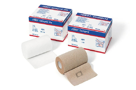 2 Layer Compression Bandage System JOBST® Compri2 7-1/8 - 9-3/4 Inch No Closure Tan NonSterile 40 mmHg