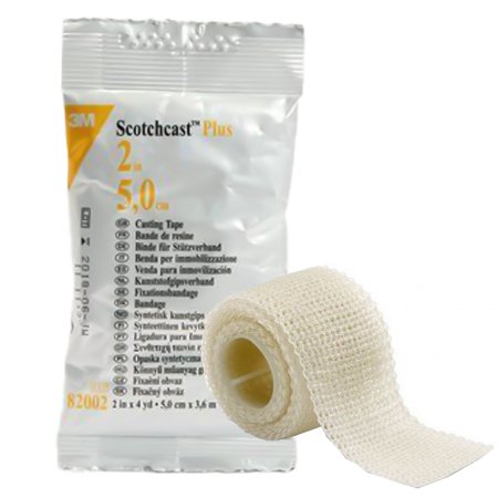 Cast Tape 3M™ Scotchcast™ Plus 2 Inch X 12 Foot Fiberglass / Resin White