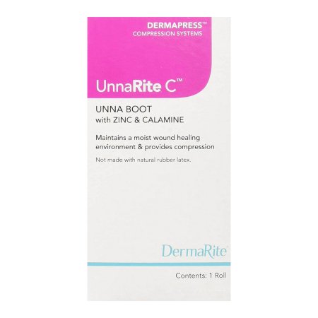 Unna Boot UnnaRite C™ 3 Inch X 10 Yard Calamine / Zinc Oxide