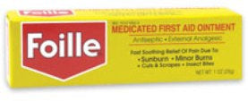 Topical Pain Relief Foille® 5% - 1% Strength Benzocaine / Chloroxylenol Ointment 1 oz.