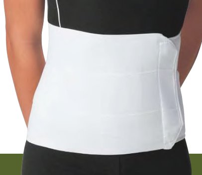 Abdominal Binder ProCare® Premium X-Large Hook and Loop Closure 62 to 74 Inch Waist Circumference 12 Inch Height Adult