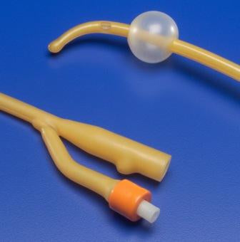 Foley Catheter Ultramer™ 2-Way Coude Tip 30 cc Balloon 16 Fr. Hydrogel Coated Latex