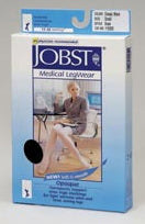 Compression Stocking JOBST® Opaque Knee High Medium Silky Beige Open Toe